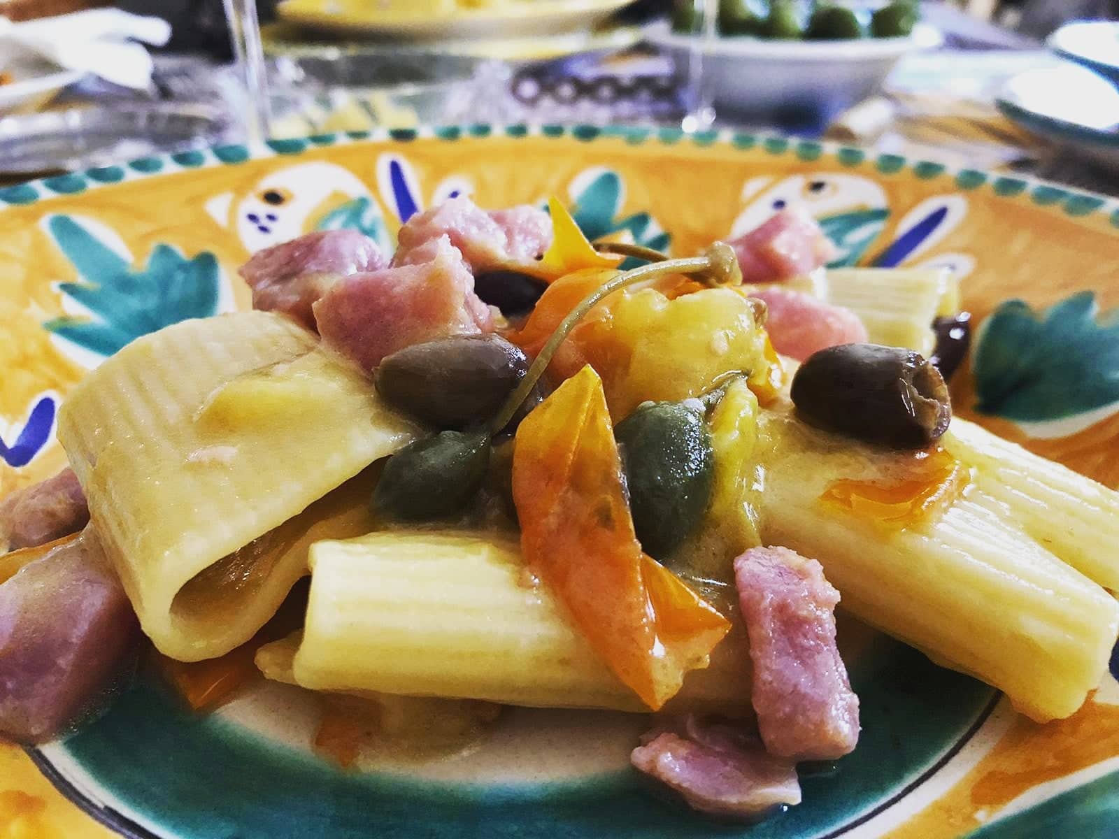 Mezze maniche al tonno “tonico”